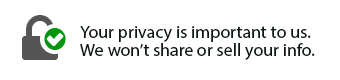 Your information is safe and secure
