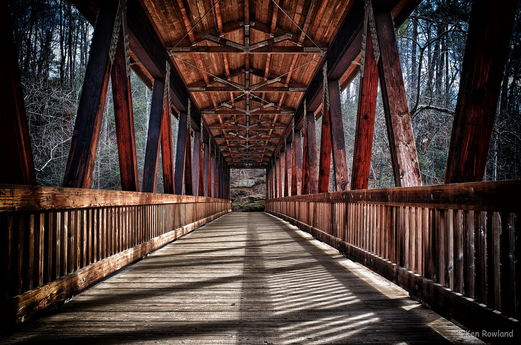 Roswell GA covered Bridge